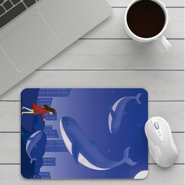 Cartoon Small Mouse Pad Thickening Can Be Customized