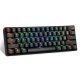 Upgraded New Rgb Wireless 2.4G Dual-Mode 61-Key Mechanical Keyboard