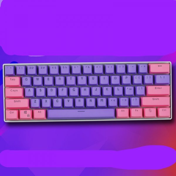 PBT transparent keycap