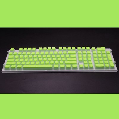 Pudding 108 Key Double Skin Pudding Cream PBT104 Two-color Milk Skin Mechanical Keyboard Translucent Keycap